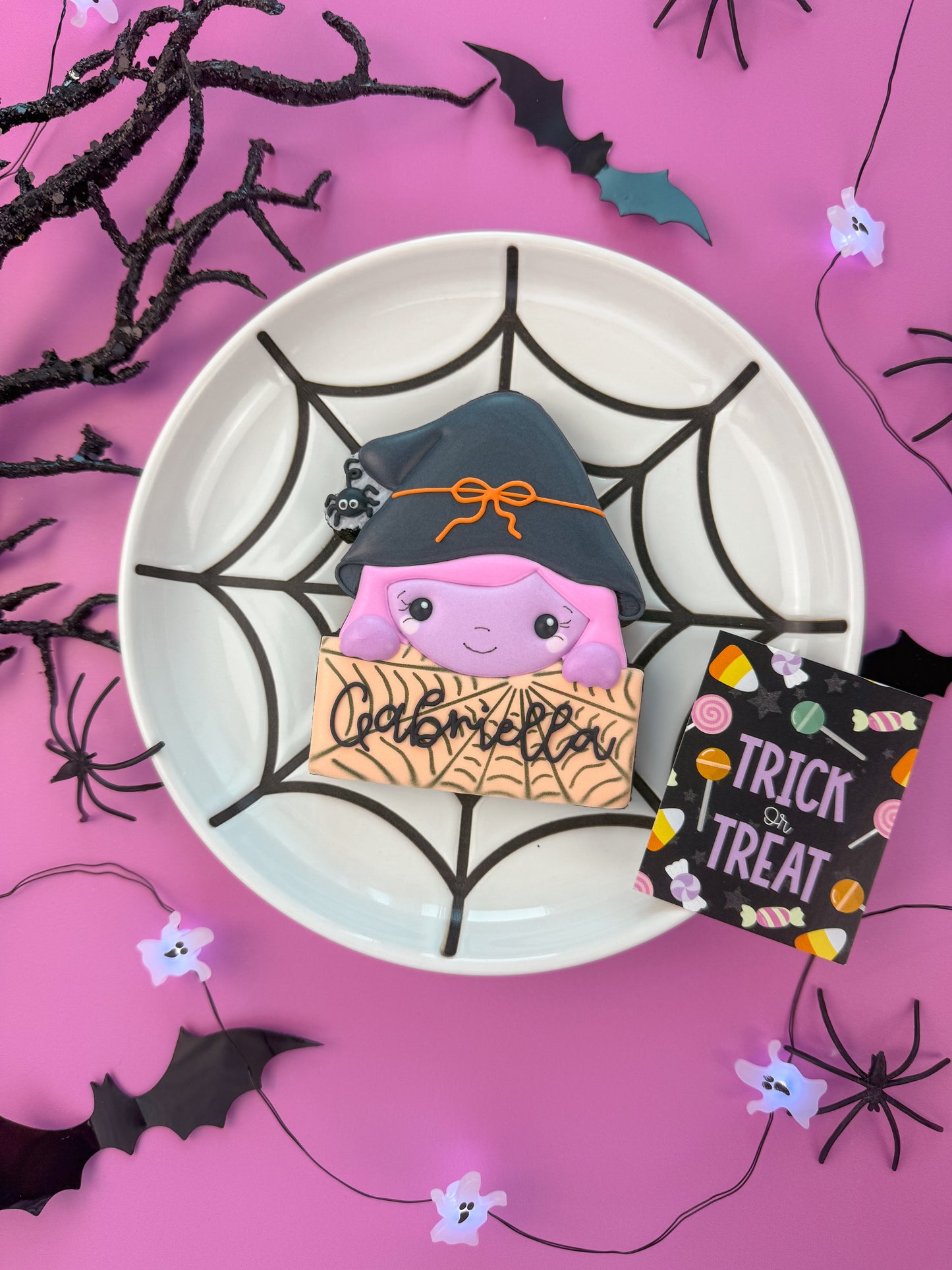 Witch Personalized Cookie