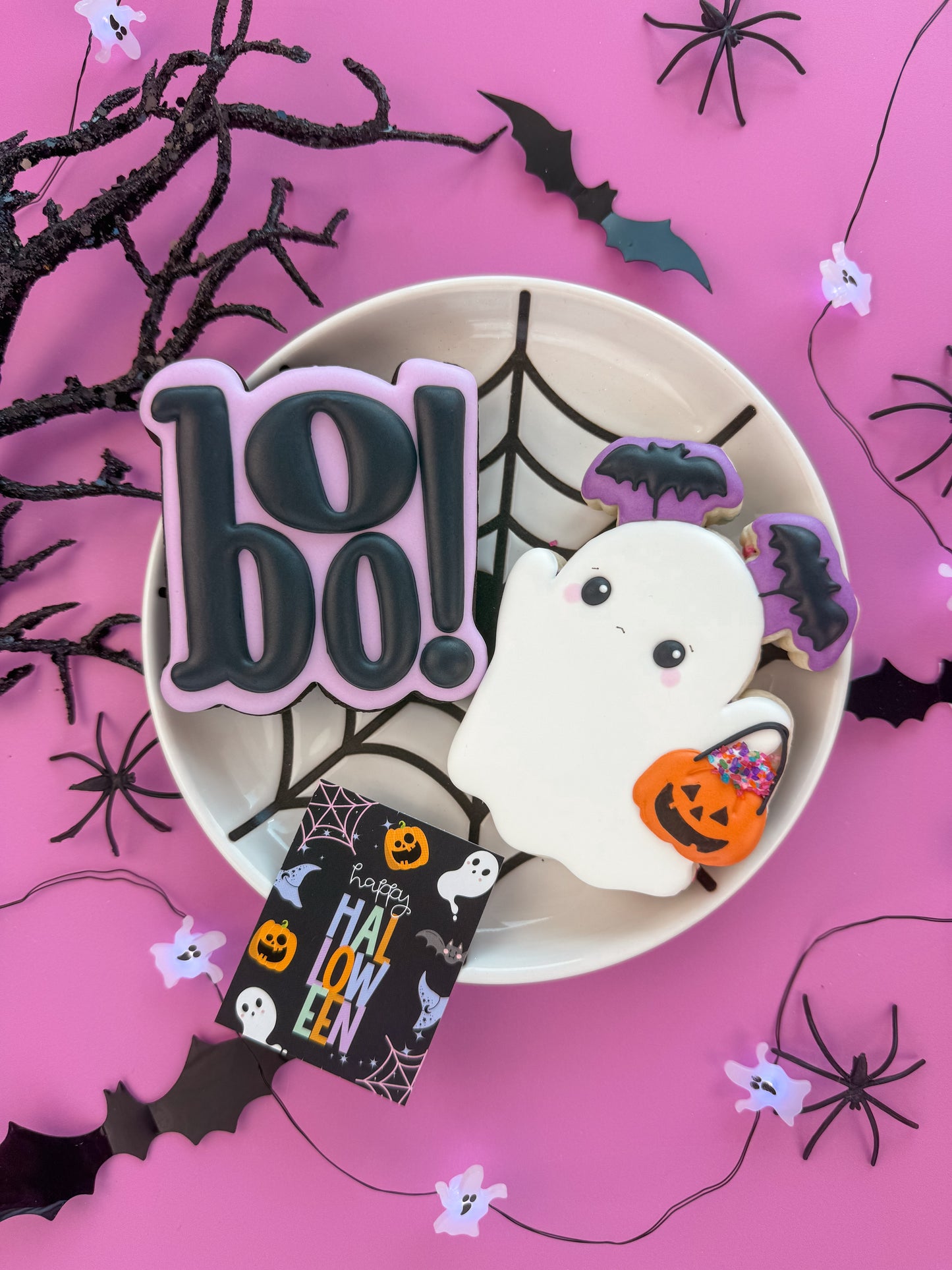 Boo! Box Cookie Set - 2pc