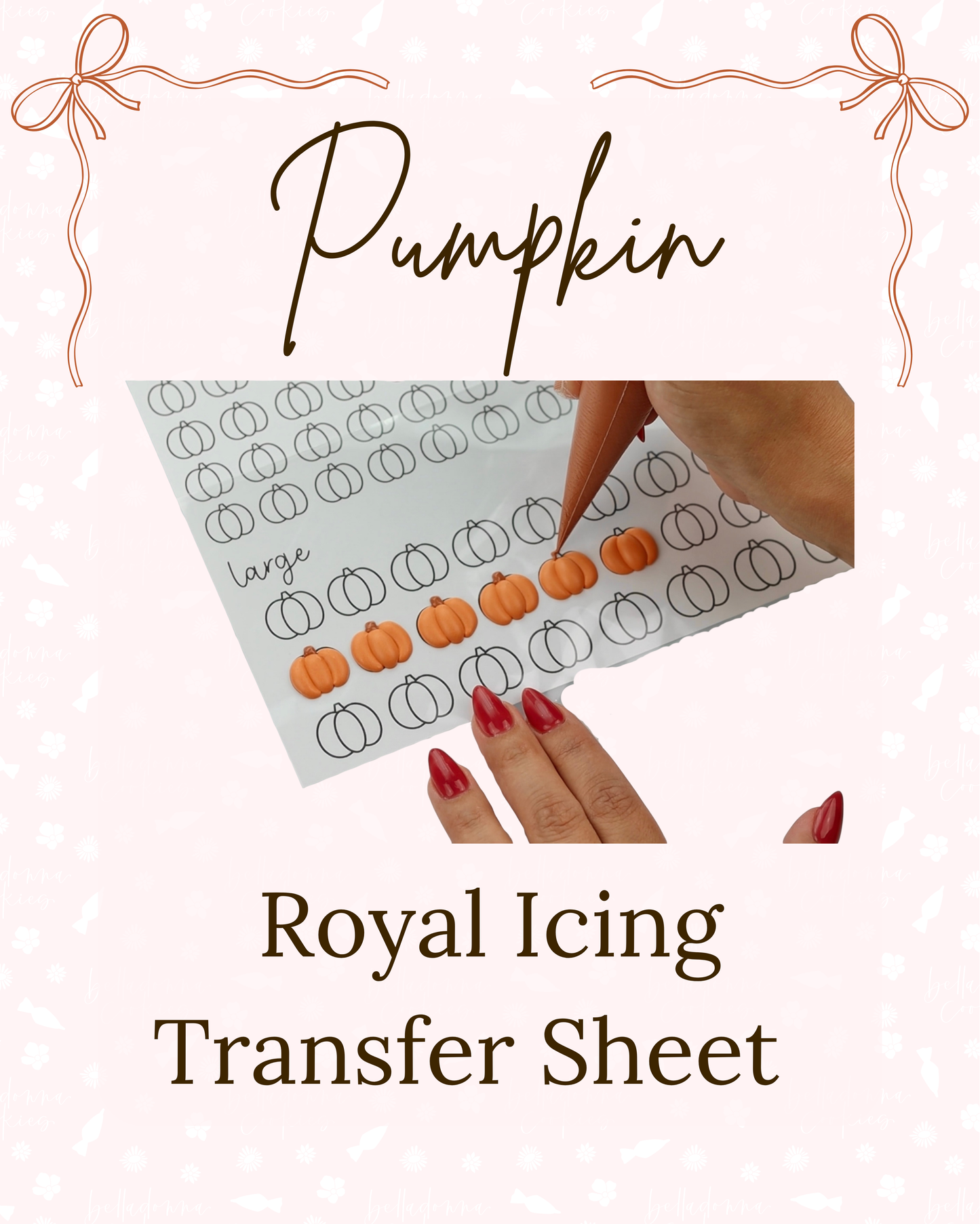 Pumpkin Transfer Sheet