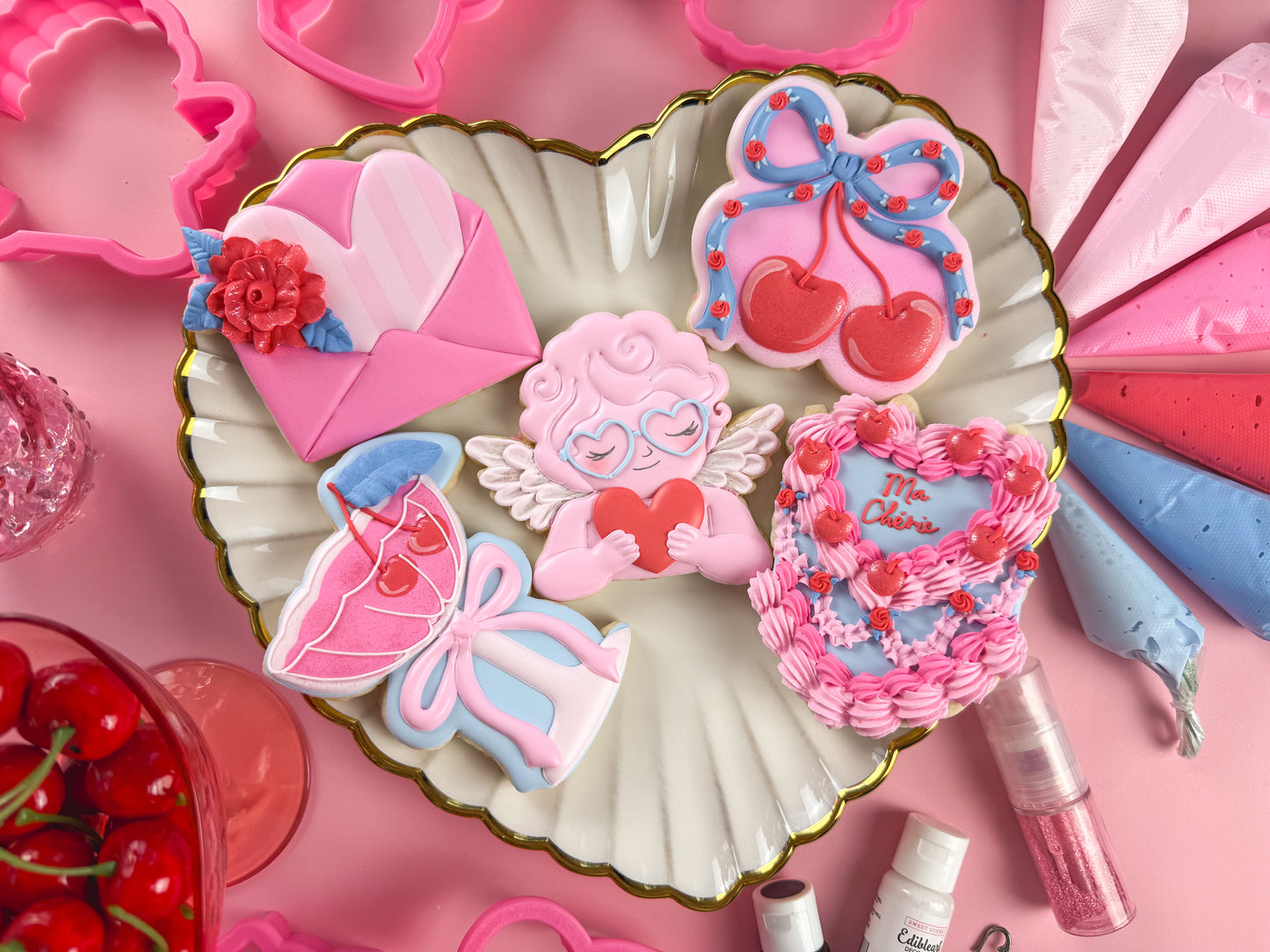 Ma Cherie A Vintage Valentine Cookie Workshop