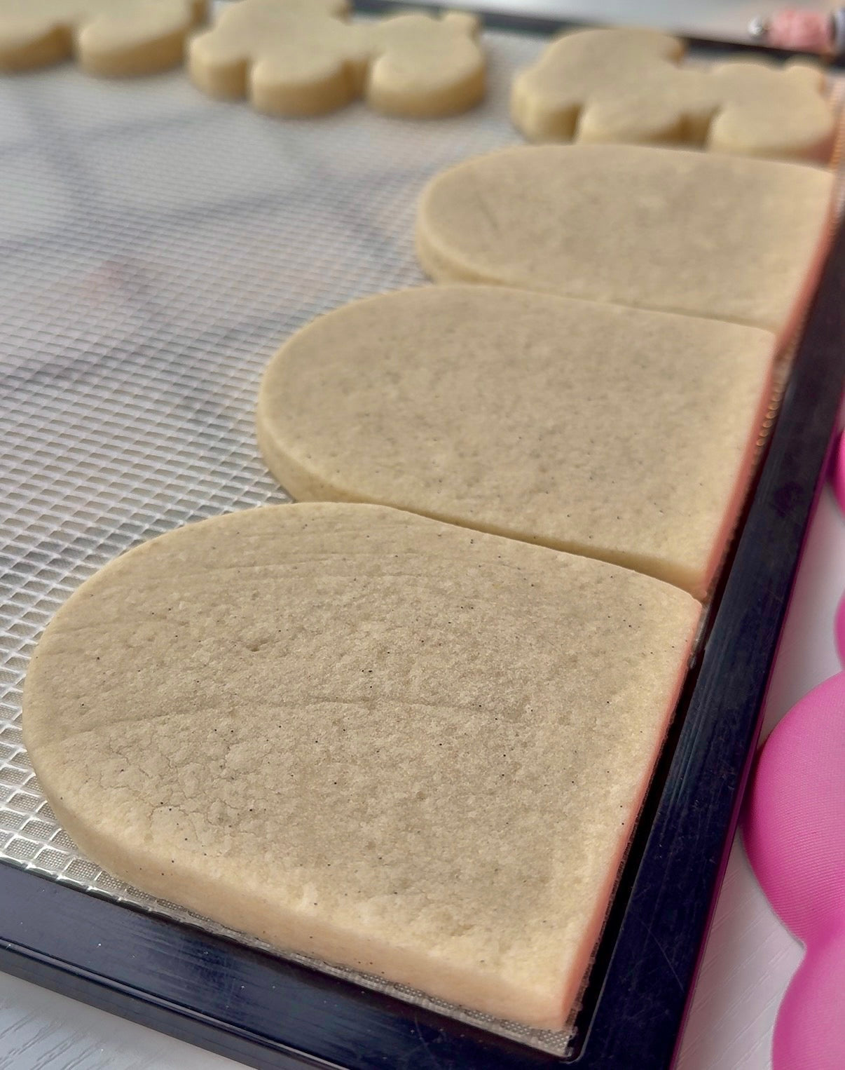 Receta de rollito de confeti arcoíris (inglés) 