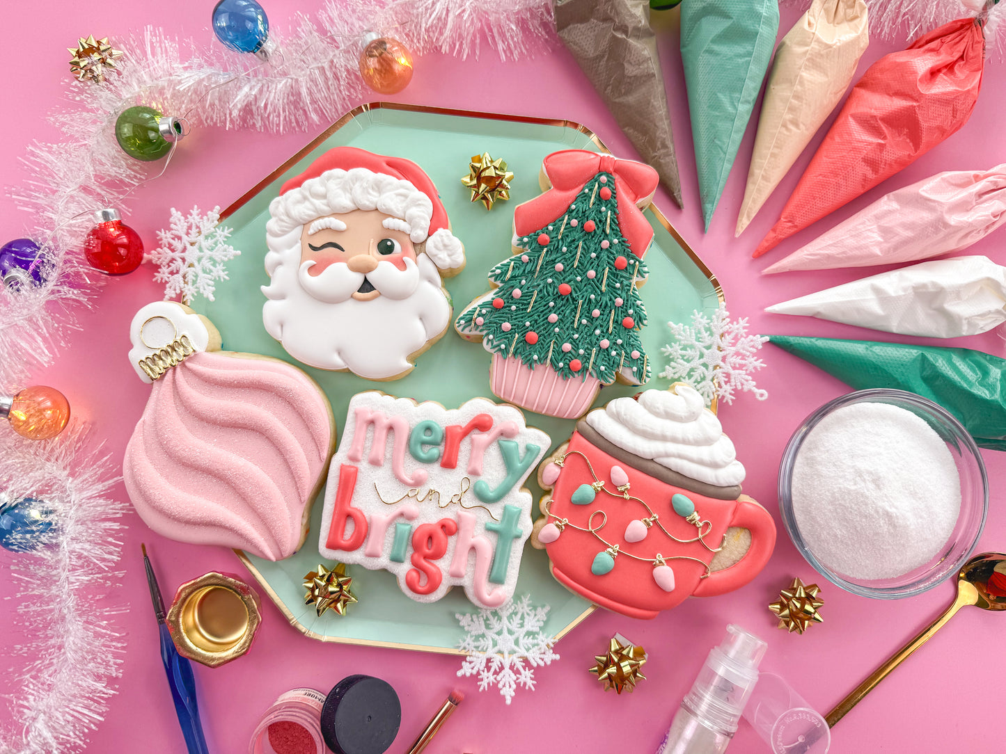 A Very Vintage Christmas - Online Cookie Workshop