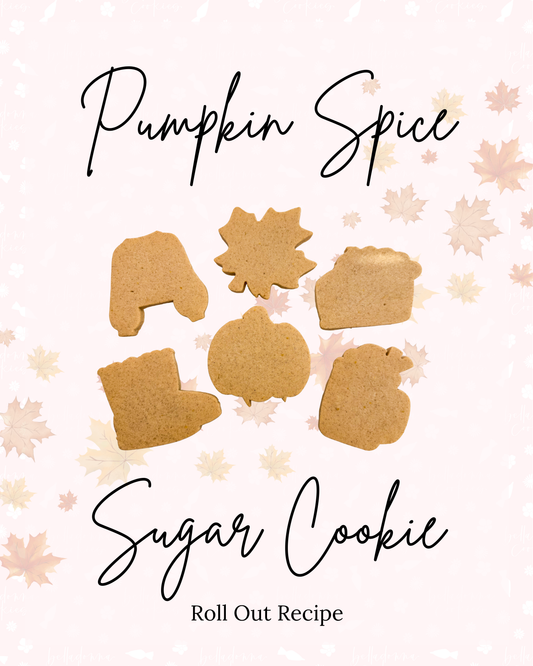 Pumpkin Spice Sugar Cookie Recipe