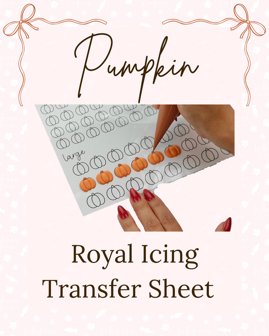 Pumpkin Transfer Sheet
